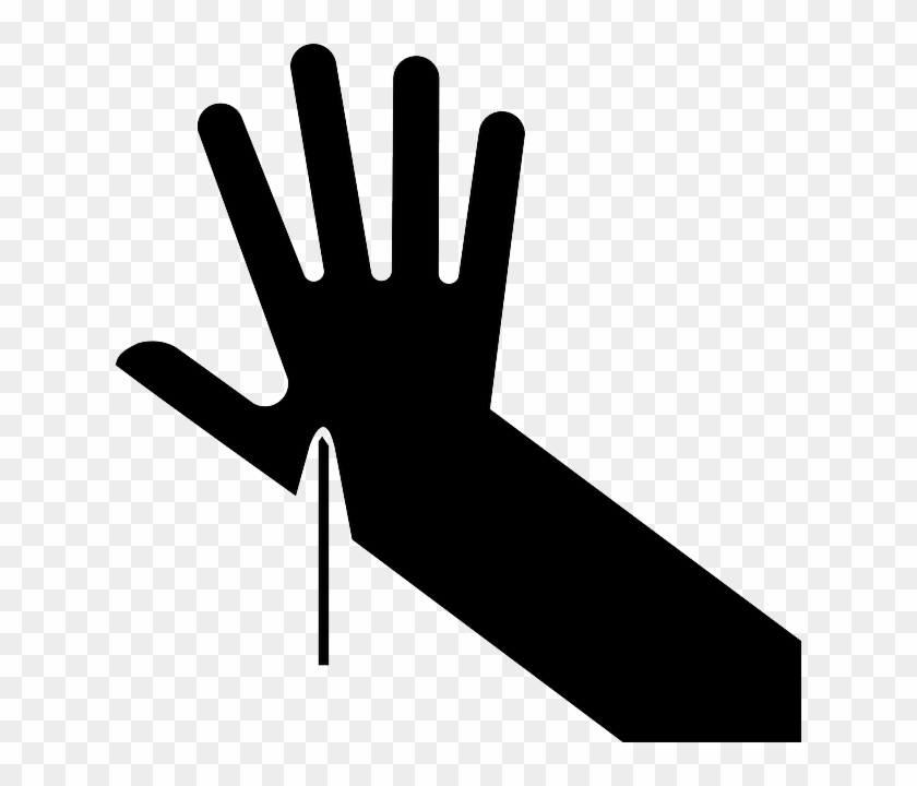 Puncture, Hand, Finger, Danger, Warning, Sign, Symbol - Puncture Clipart #220269