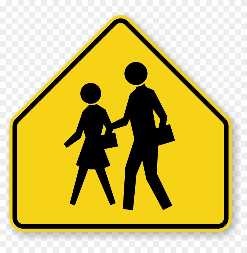 School Crossing Ahead Sign #220271