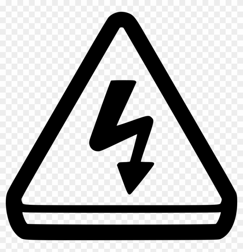 Attention Alert Caution Electricity Shock Comments - Attention Png Icon #220487