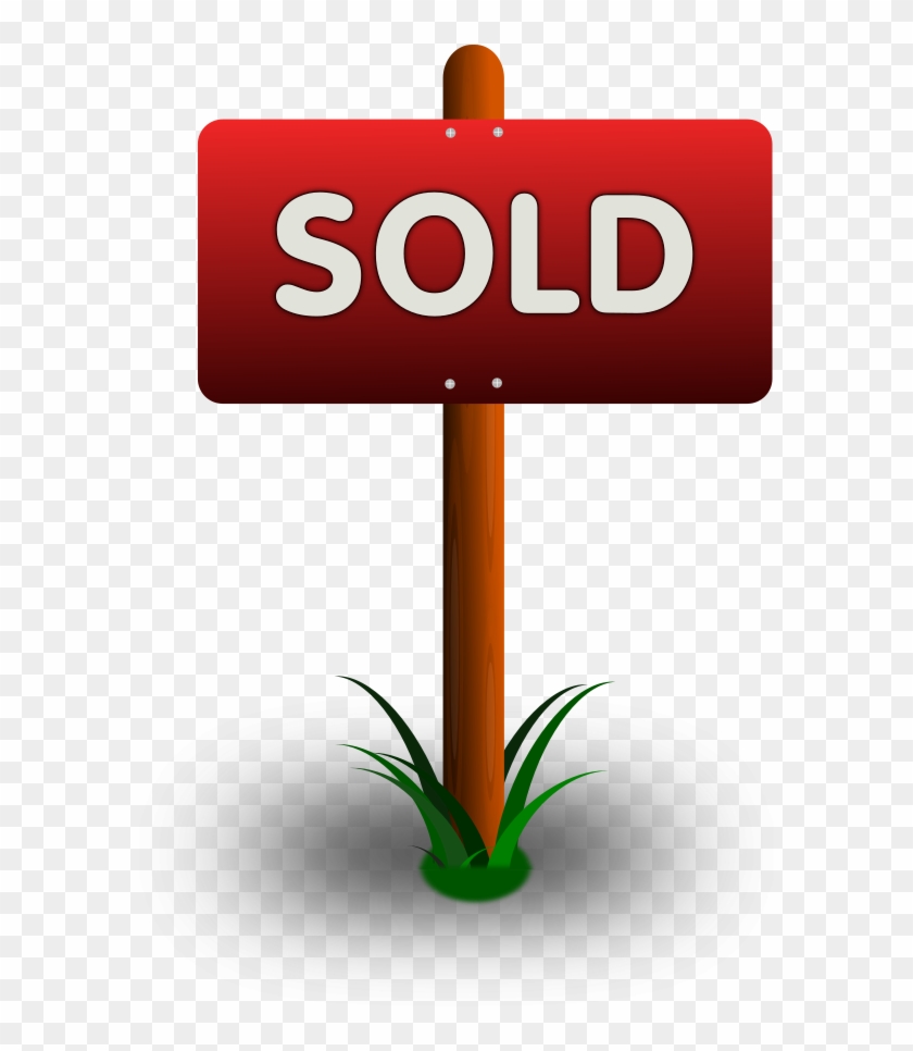 Free Sold Sign - Sold Sign Clipart #220490