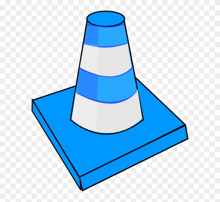 Cone Clipart Caution - Cono Trafico Png #220533