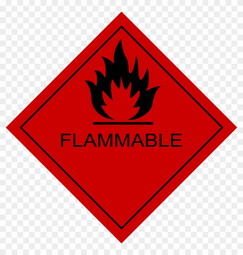 Flammable Clipart - Class 2 Flammable Gas #220586