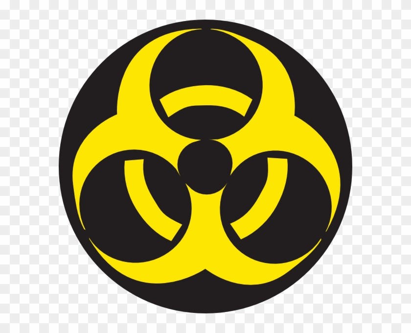 Biohazard Clipart Apocalypse - Biohazard Symbol Png #220596