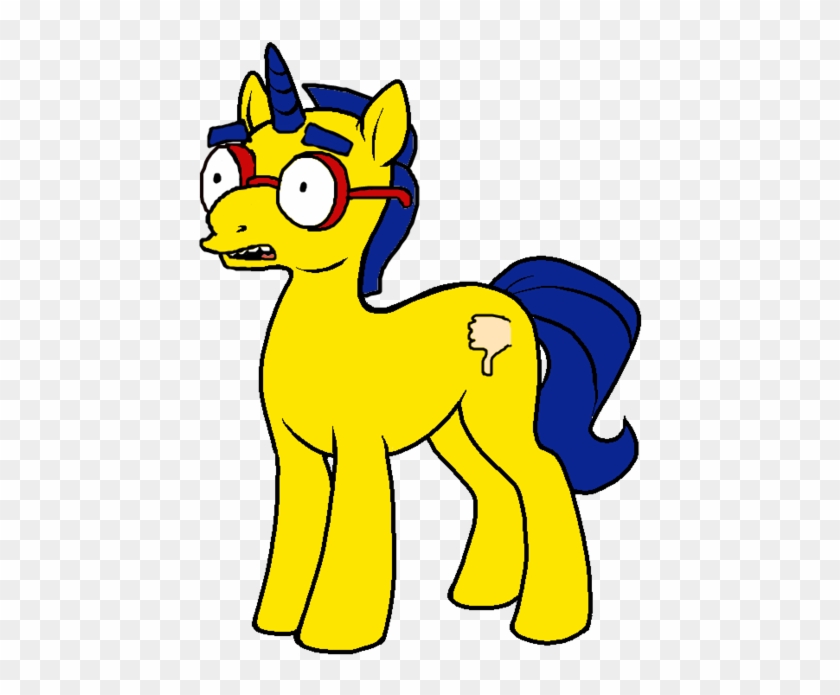 Pony Milhouse Van Houten Yellow Vertebrate Horse Like - Milhouse Van Houten #220636