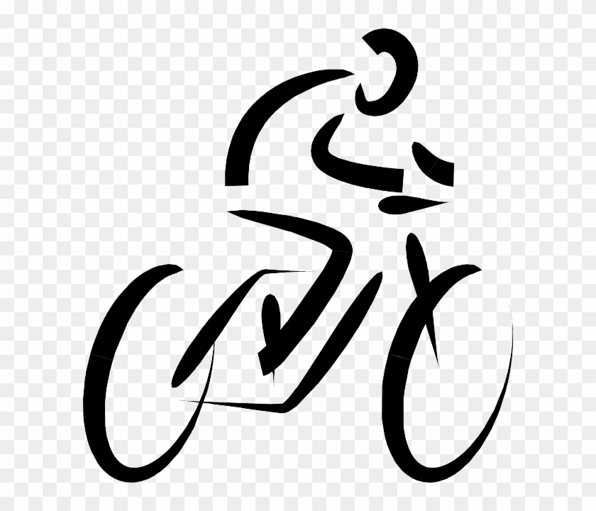 Cycles Symbol Cartoon Bikes Transportation Cycle Fahrradfahrer Clipart Free Transparent Png Clipart Images Download
