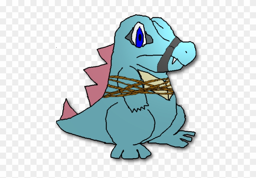 Totodile In Danger By Adlod - Tododile Gagged Bondage #220806