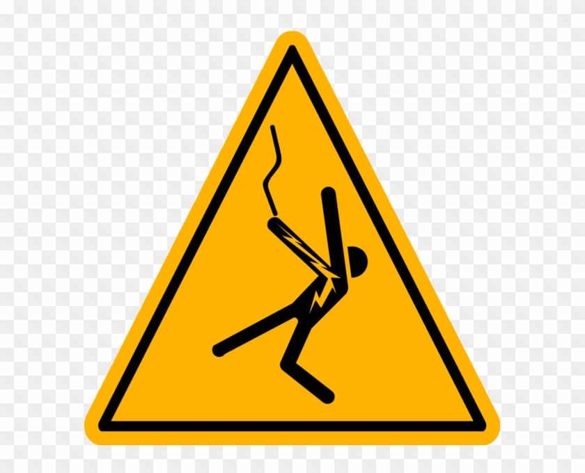 Caution - Wire Hazard - Simbolo De Riesgo Quimico #220811