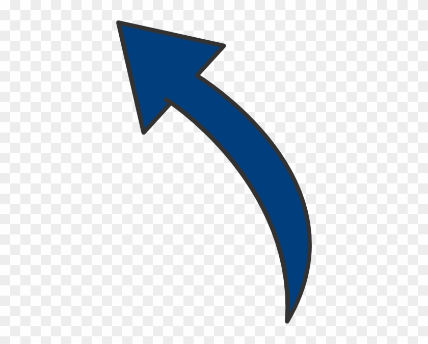 Image Of Rounded Arrow Clipart - Curved Arrows To The Left #220888