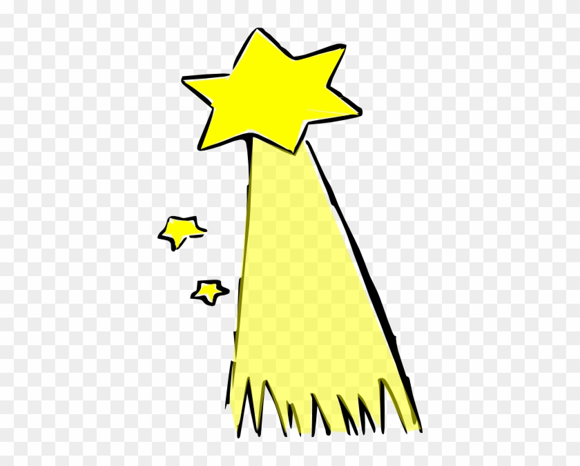 Yellow Shooting Stars Clipart - Shooting Star Clipart #220905