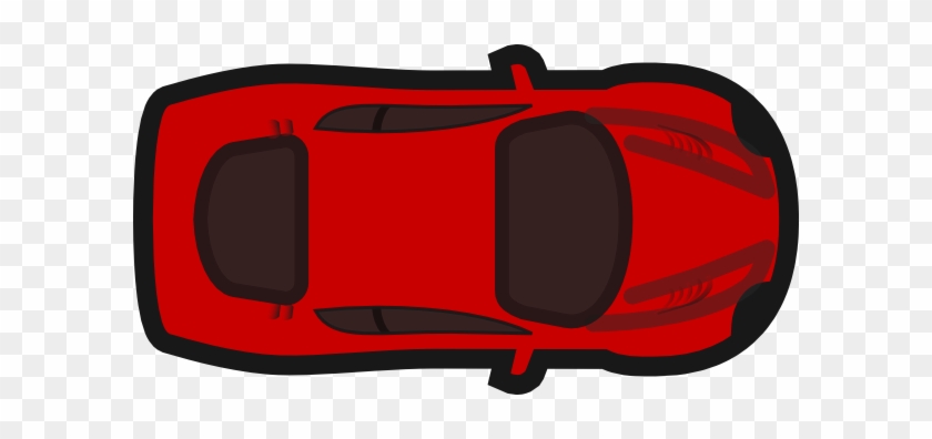 Red Car - Car Clipart Top View #220935