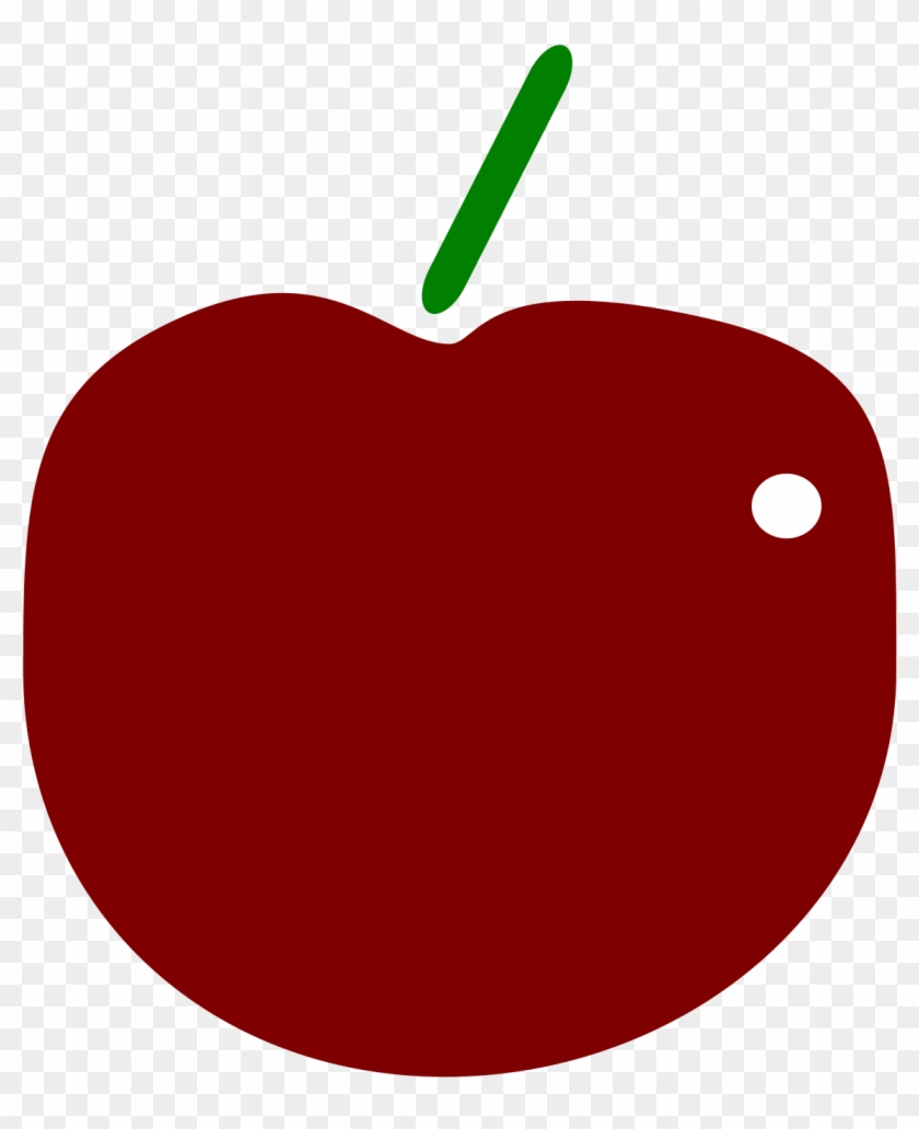 Red Apple Png 900px Large Size Clip Arts Free And Png - Clip Art #220982