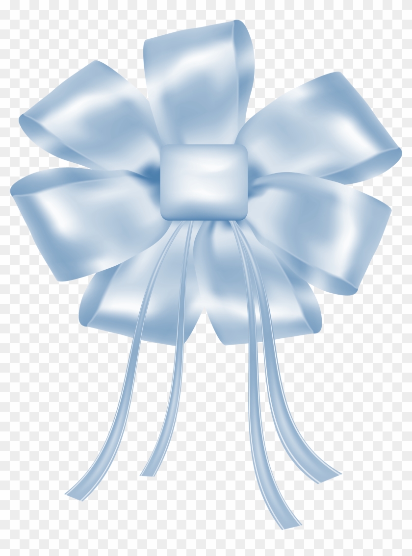 Light Blue Bow Png Clipart - Light Blue Ribbon Bow #221002