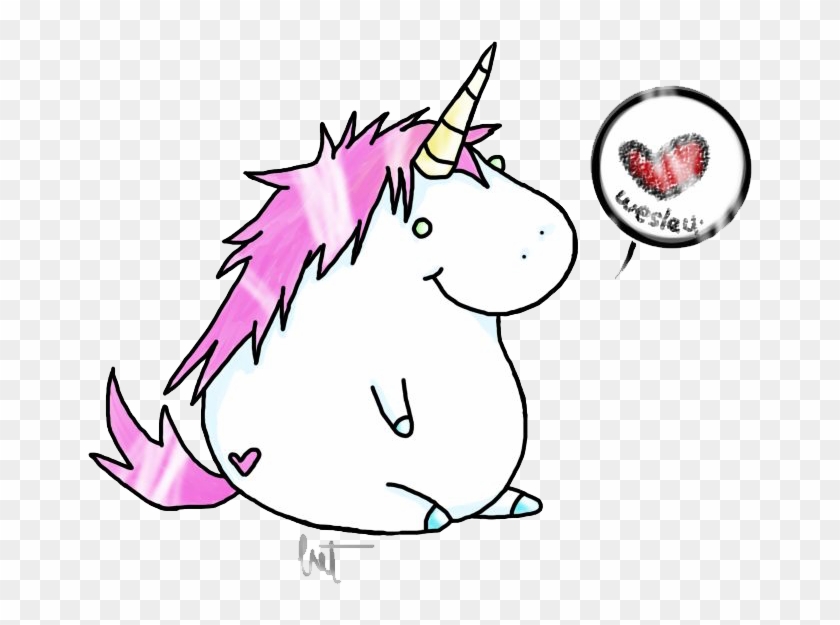 Unicorn Png File - Drawings Of Fat Unicorns #221057
