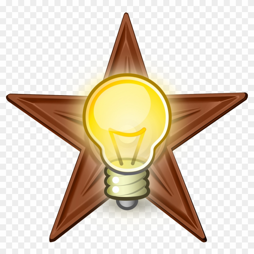 Brilliant Idea Barnstar Hires - Idea Original Png #221079