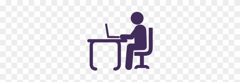 Notetakers » - Man With Laptop Logo #221096