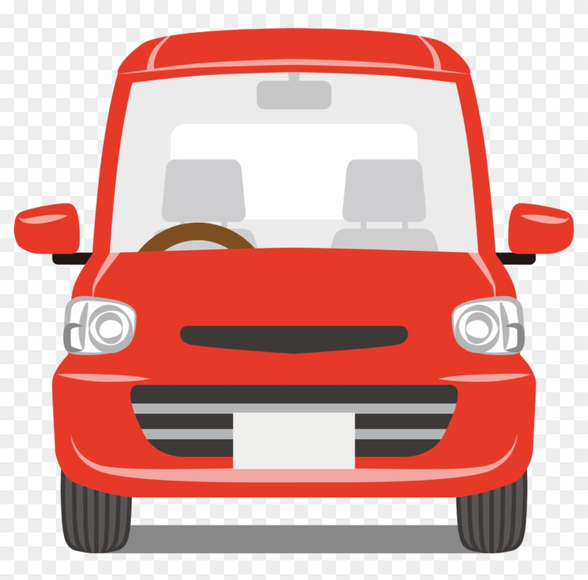 Red Family Car Png Clipart - Mom Driving Clipart #221109