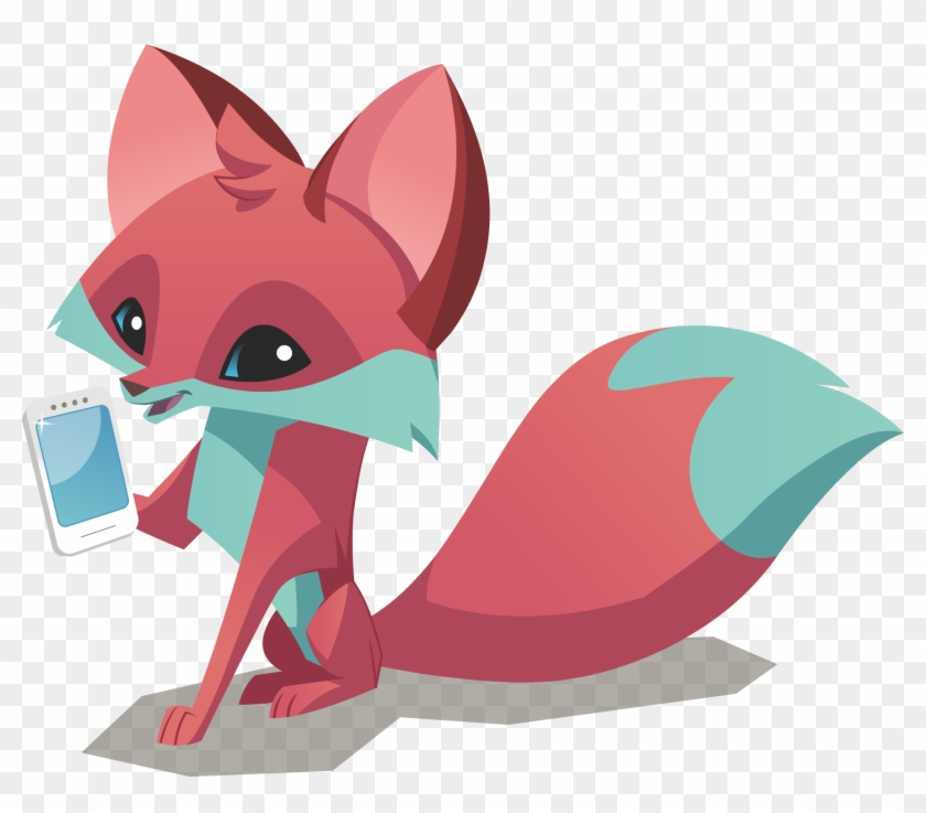 Fox Phone - Animal Jam Animals Fox #221155