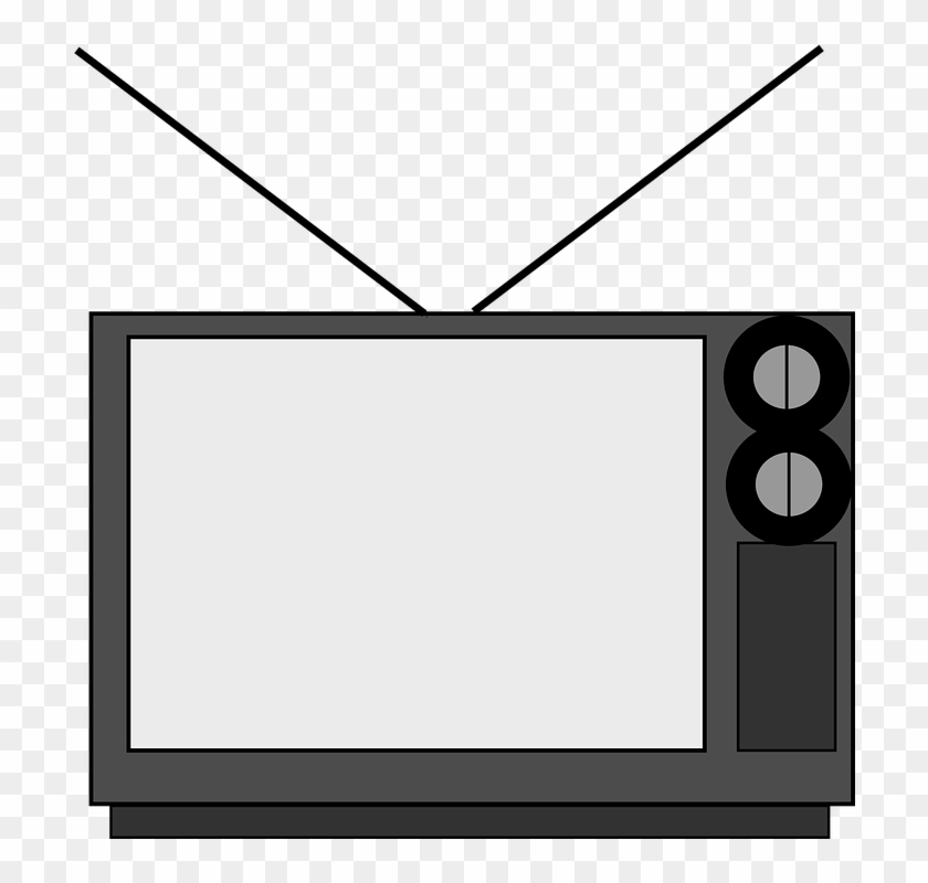 Screen Clipart Transparent Tv - Old Television Clipart #221162