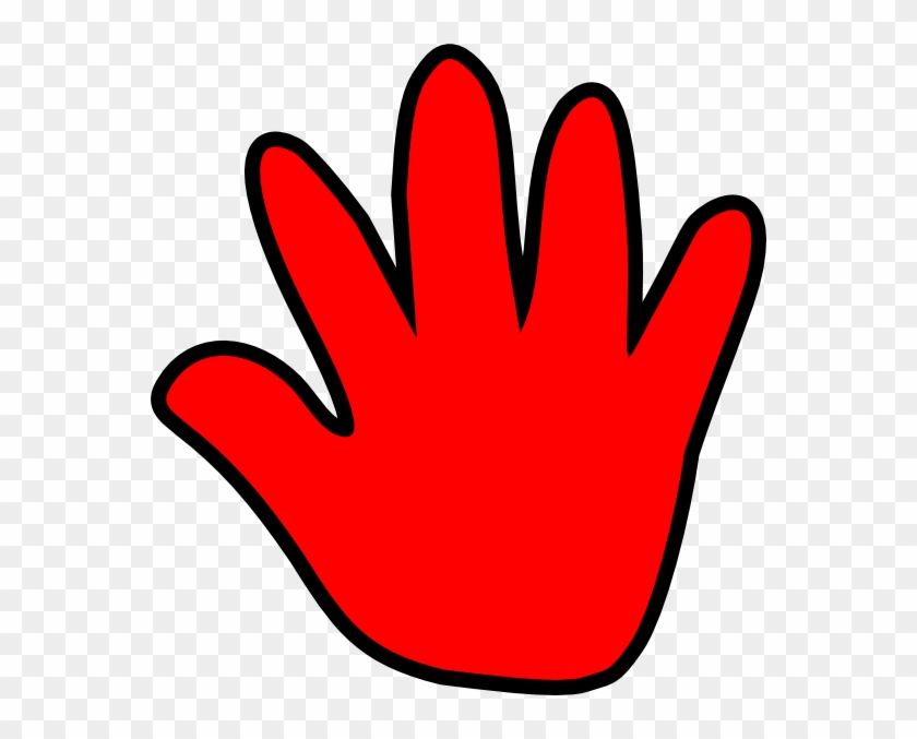 Handprint Clipart Right Hand - Handprint Clipart Right Hand #221175