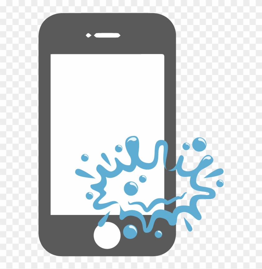 Bring In Your Water Damaged Phone Today - Water Drop Splash Vector Png #221189