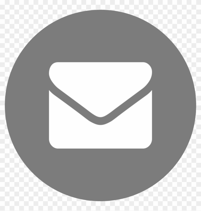 Email Button - Grey Email Icon Png #221222