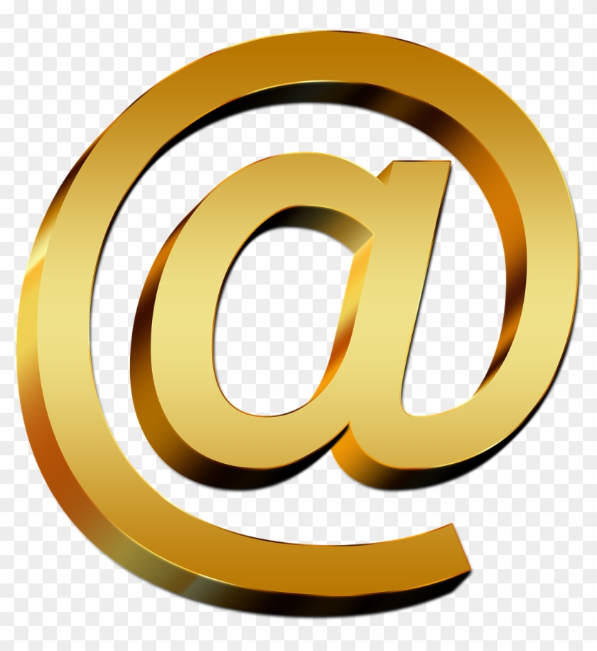 Download Png Image Report - Golden Email Png #221226