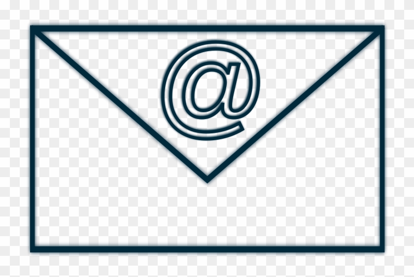 Email Contact Us Clipart - Logo De Email Azul Png #221289