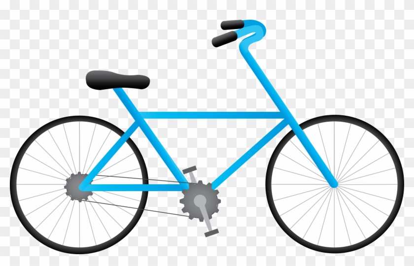 Bicycle Blue Cliparts - Bicycle #221331