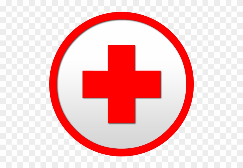 Red Cross Red Round Circle Clipart Image Ipharmd Net - Transparent Background Red Cross Png #221366