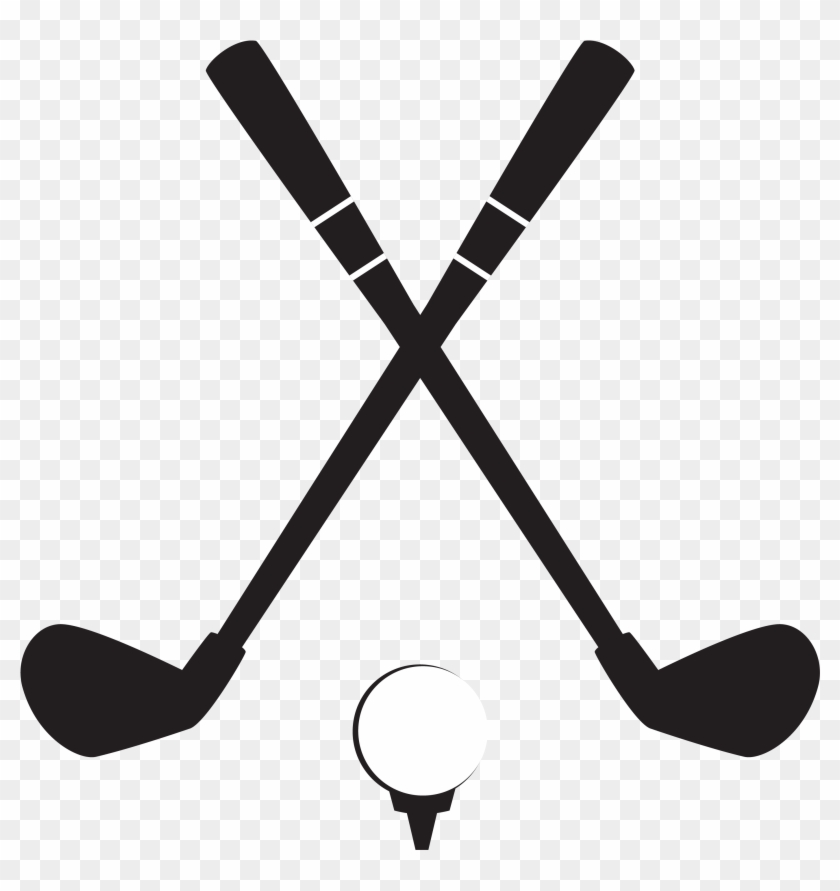 Golf Club Golf Ball Clip Art - Golf Club And Ball Clipart #221394