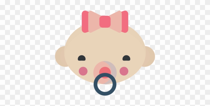 People Baby Girl Png Icons Png Images - Baby Icon Pink Png #221404