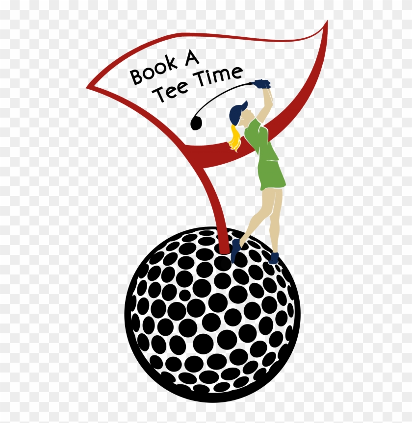 Book A Tee Time Widget-01 - Black And White Golfer Clip Art Free #221467