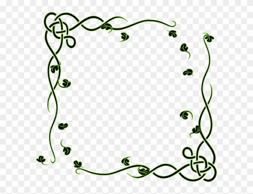 Leafy Frame Svg Clip Arts 600 X 564 Px - Thought English To Hindi #221544