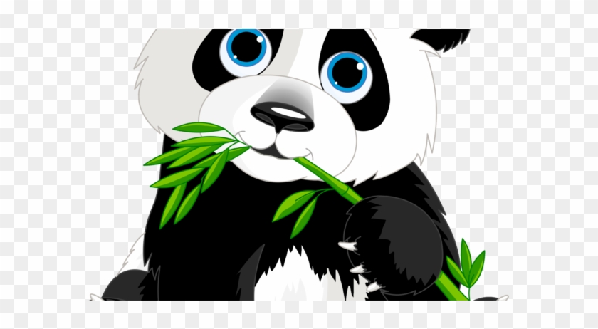 Easy Cartoon Panda - Cute Cartoon Giant Panda #221610