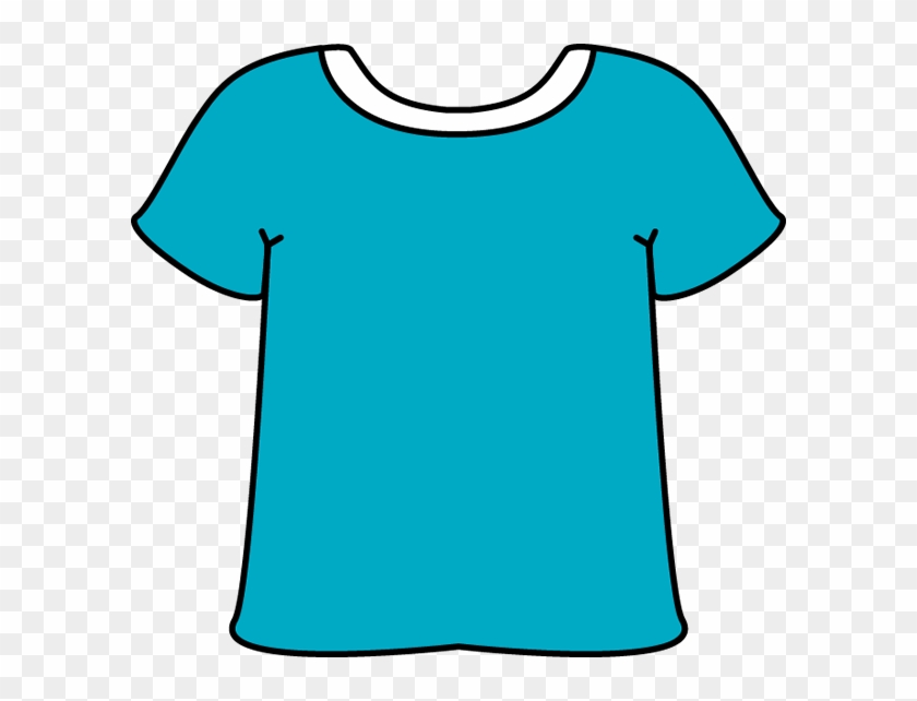 Clip Art Shirt Outline Free - T-shirt #221659