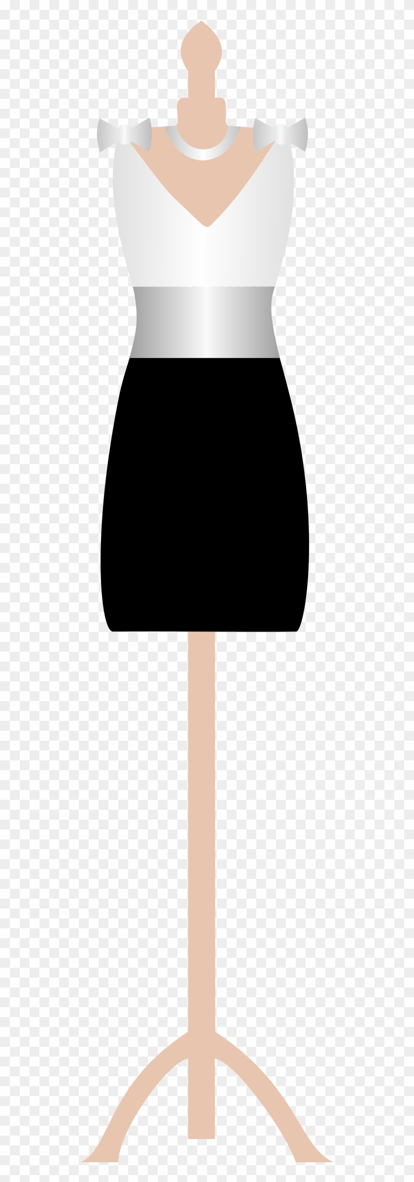 Cute Dress - Dress On A Mannequin Clipart #221664