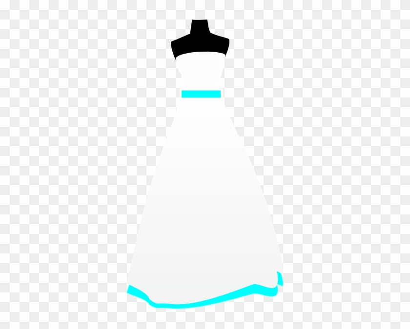 Simple Wedding Dress Cartoon #221684
