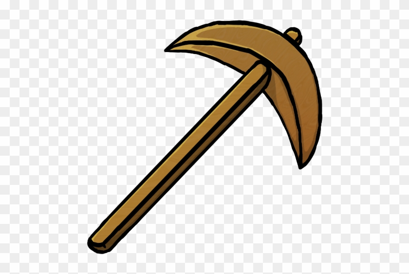 Wooden Pickaxe Icon - Pick Axe Clip Art #221698