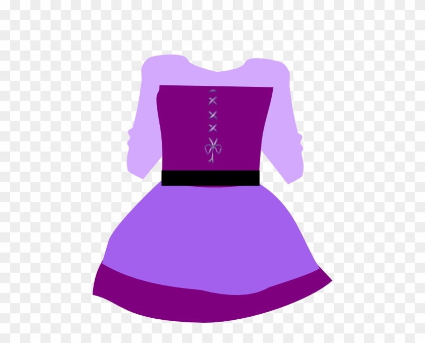 Purple Dress Clip Art #221702
