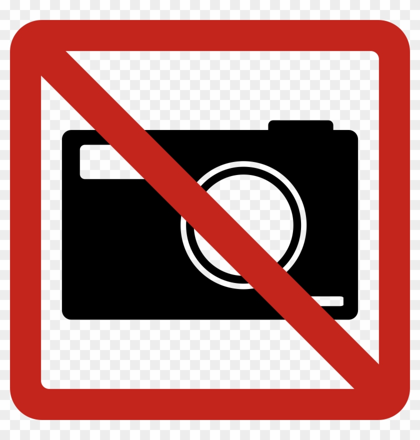 Big Image - No Picture Taking Sign #221810