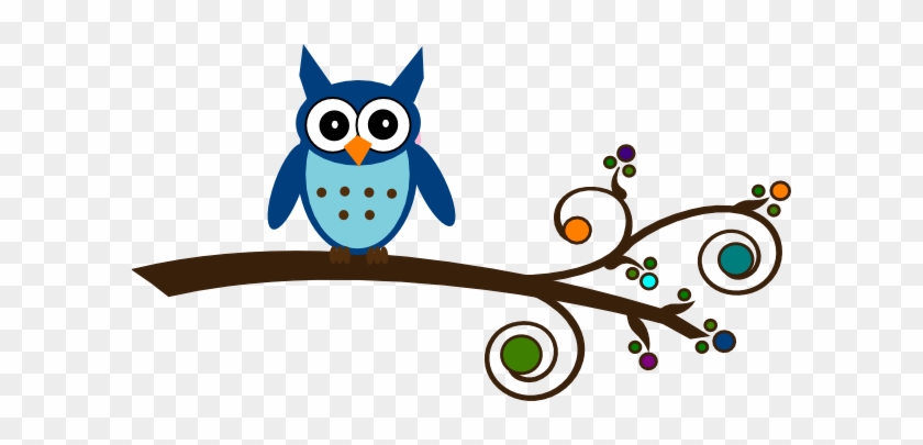 Free Owl Clipart Downloads - Owl On Branch Clipart #221822