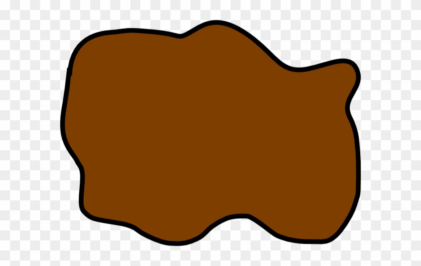 How To Set Use Brown Mud Puddle Svg Vector - Mud Puddle Clipart #221855