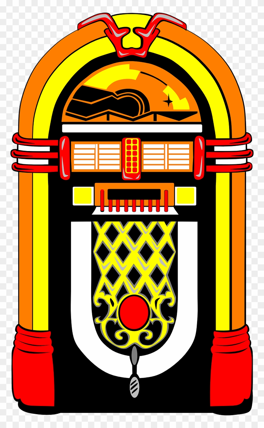 Jukebox - Clipart - Jukebox Clip Art Png #221862