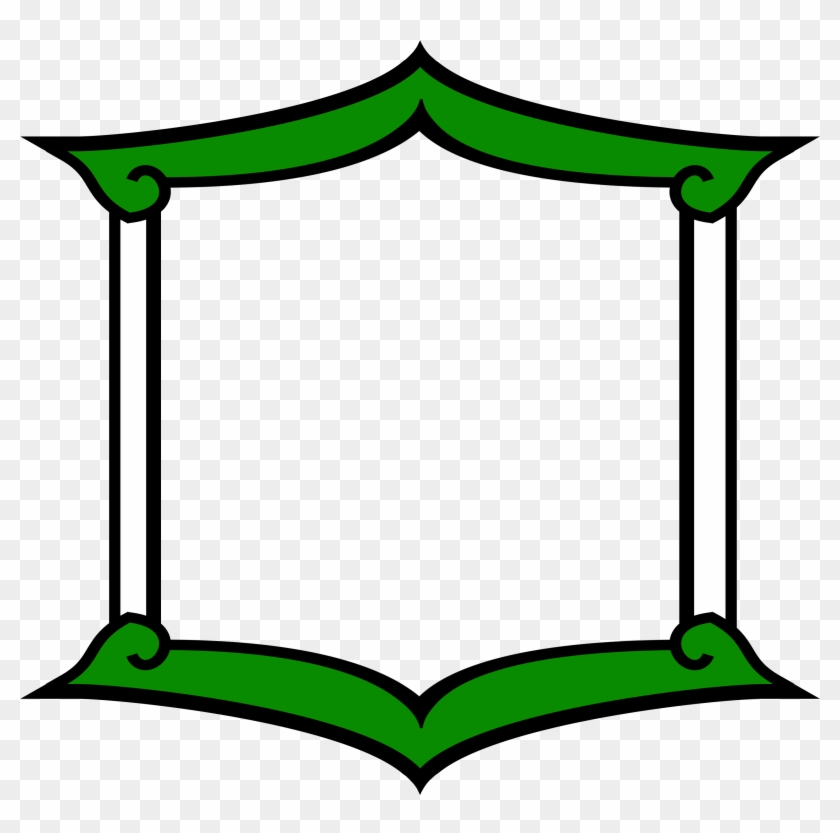 Ancient Rome-roman Inspired Border Frame Png Transparent - Green Border Transparent #221903