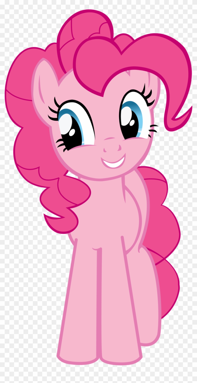 Bezsprzecznie I Jednoznacznie Wygrywa Tu "ja, Diablica" - Pinkie Pie Side Vector #222015