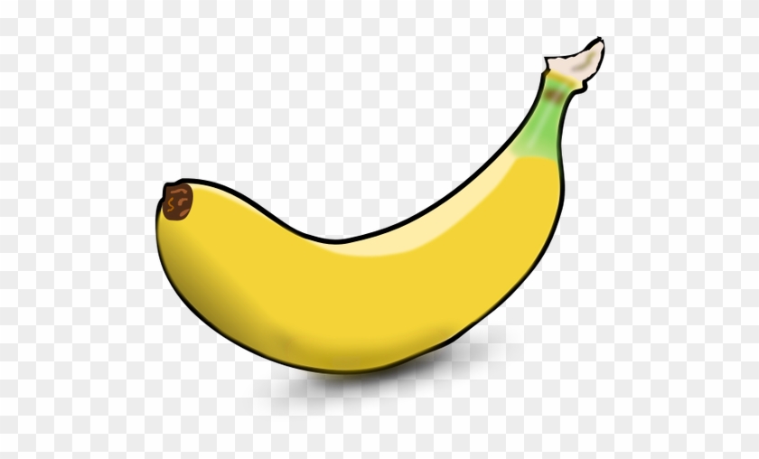 Clipart Fruit Banana Clip Art Graphics Public Domain - Banana Fruit Clipart #222036