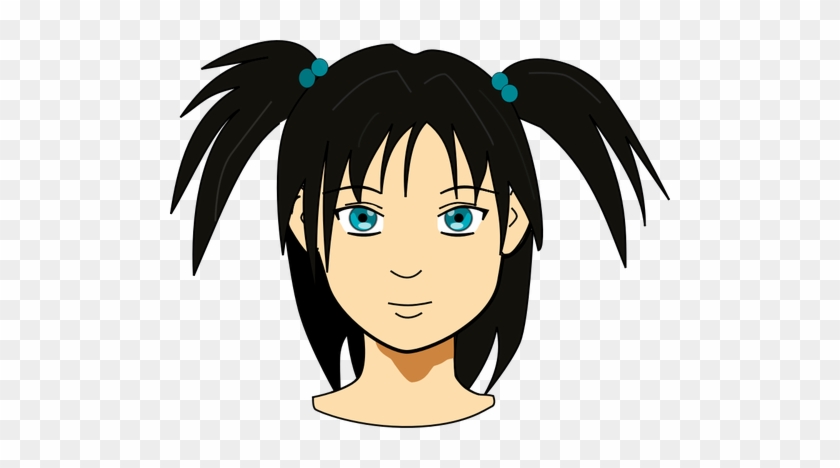 Anime Clipart - Girl Face Clip Art #222221