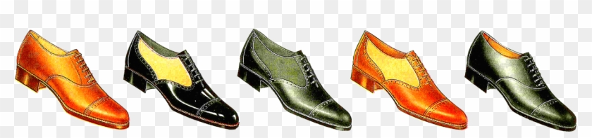 Free Fashion Clip Art - Men Shoes Fashion Illustrations #222237