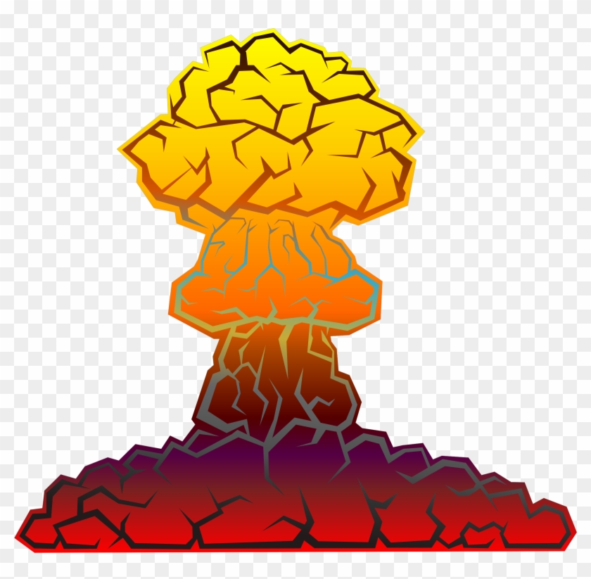 Open - Nuke Explosion Clip Art #222255