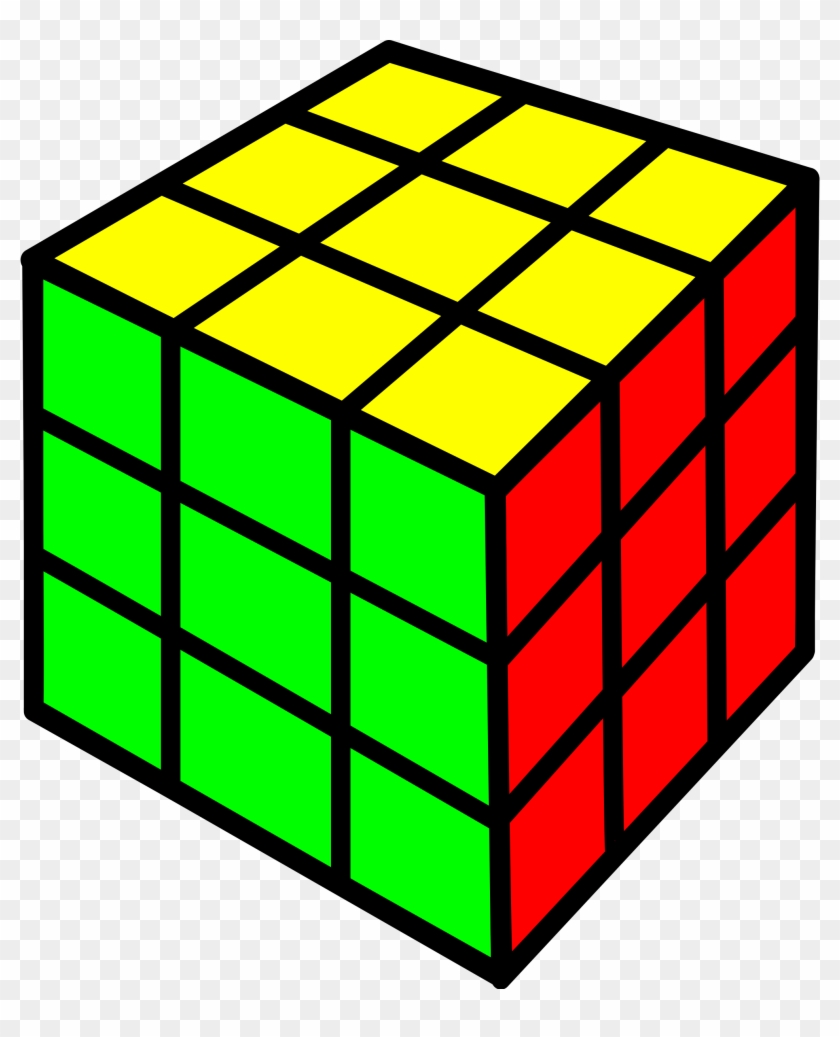 Rubik's Cube Png Image - Clip Art Of Square Objects #222272